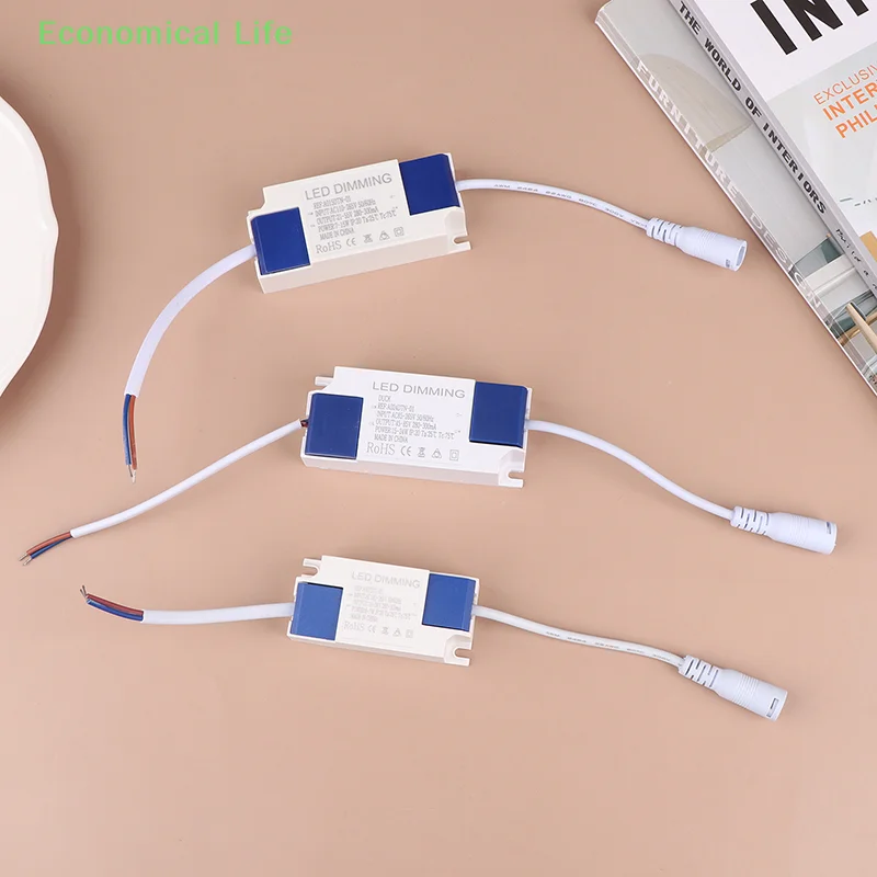 1Pcs Dimmable Power LED Adapter Driver Transformer For LED Recessed Ceiling Downlight 280-300mA 3-5W 5-7W 7-15W 15-24W 85-265V