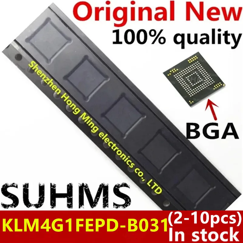 

(2-10piece)100% New KLM4G1FEPD-B031 KLM4G1FEPD B031 BGA