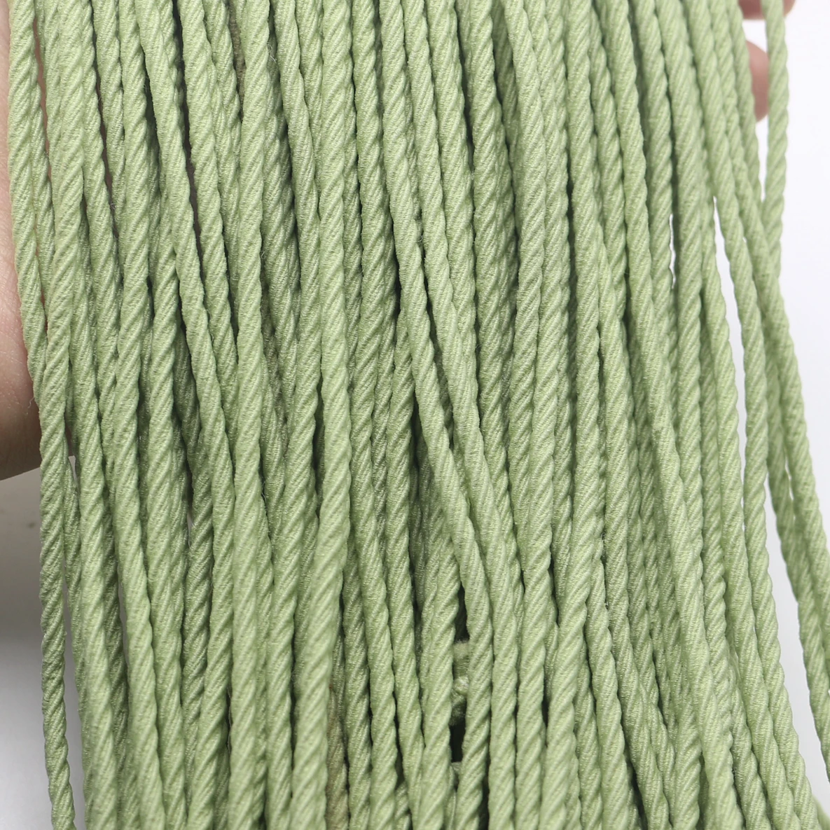 10 Meters Twisted Elastic Cord Stretch Thread String 2.5mm For Sewing Craft