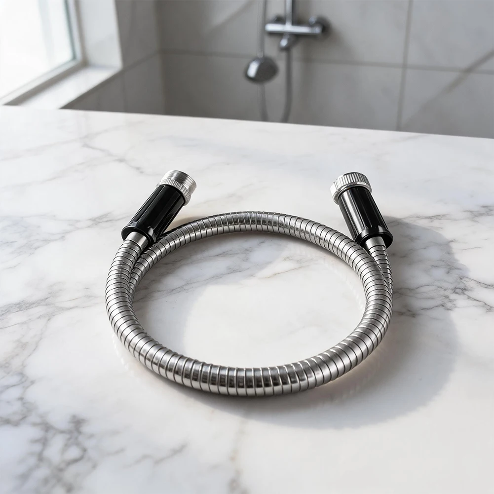 Lightweight Flexible Garden For Hose Extension in 304 Stainless Steel for Car Washing Dehumidifier Drain and Yard Use