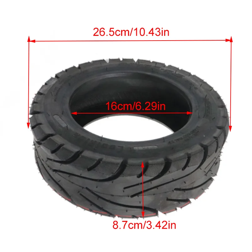 Wear resistant tire 11 inch 90/65-6.5 vacuum tire inner tube for Dualtron Thunder electric scooter tire replacement
