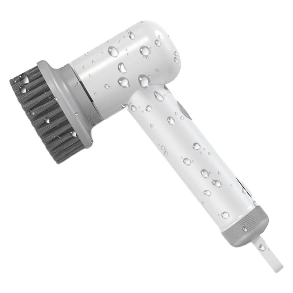 Electric Handheld Scrubber Bathtub Sink Bathroom Kitchen Tile Clean Brushes Washing Tool Drill Brush Set with Replaceable Heads