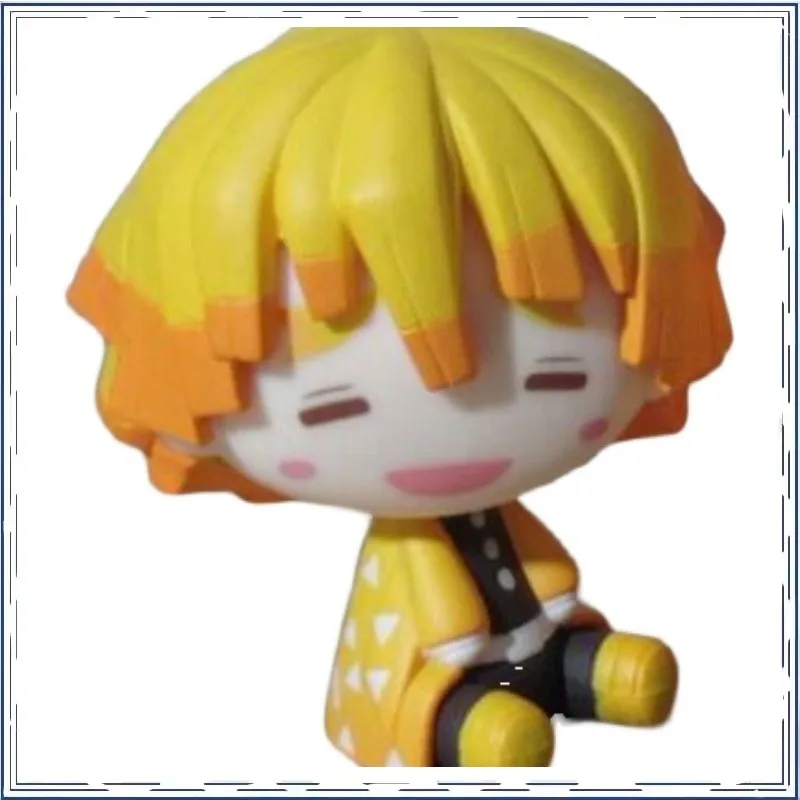 

Demon Slayer: Kimetsu No Yaiba Agatsuma Zenitsu Kamado Nezuko No Box Action Figure Collection Ornament Model Toys