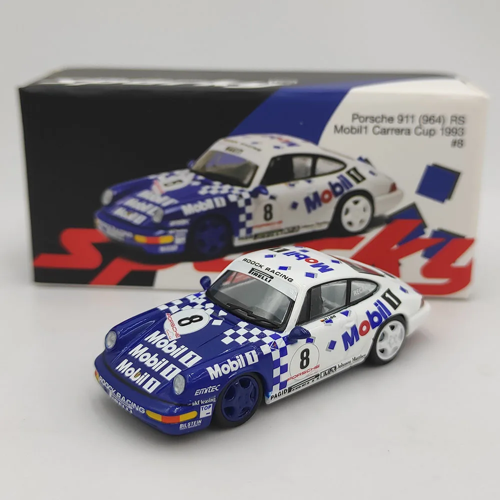 

Diecast Sparky Tiny 1:64 Scale Porsche 911 964 RS Alloy Car Model Collectible Toy Gift Souvenir Display Ornament