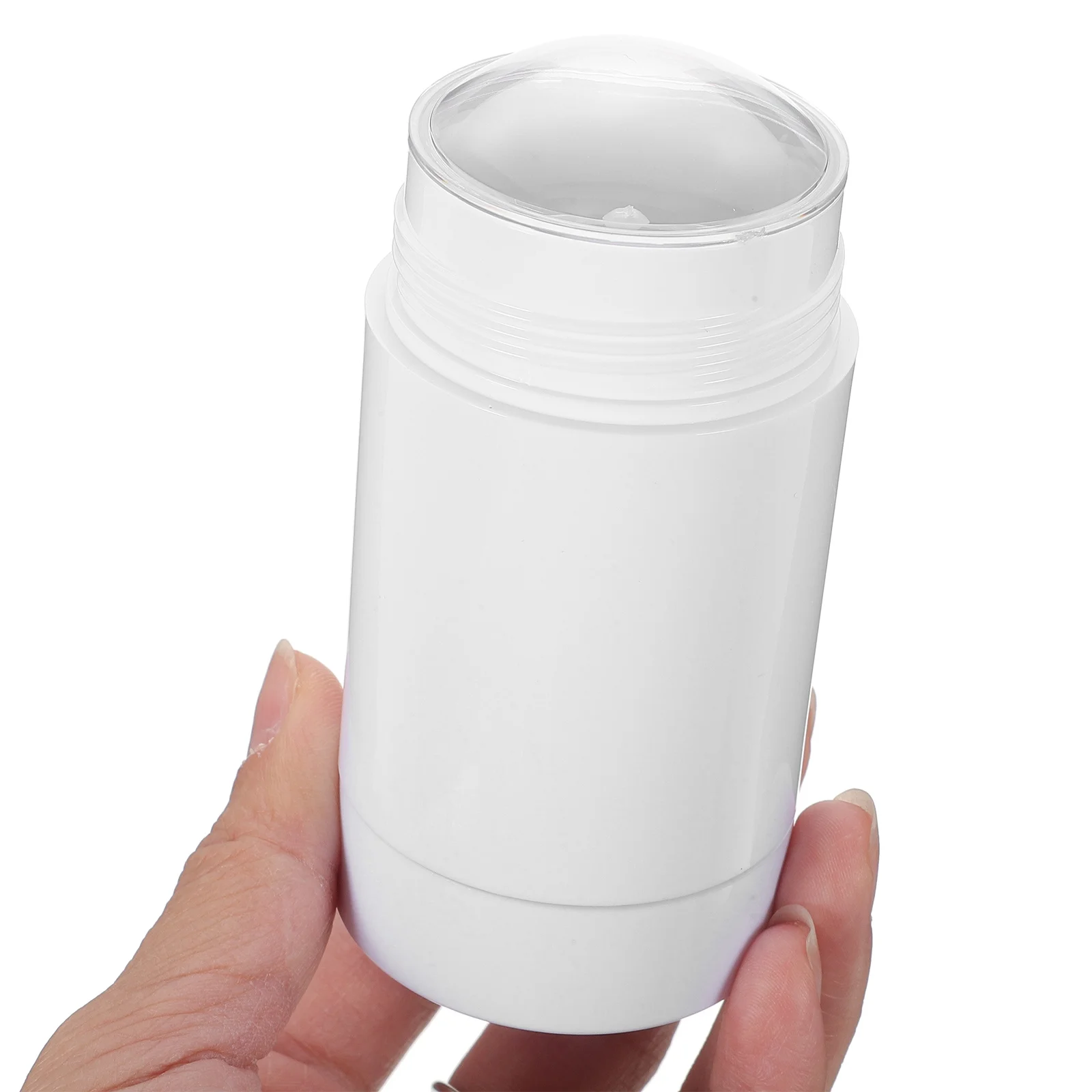 ขวดบาล์มแบบเติมได้ 5 ชิ้น ขวดมินิแบบหมุนได้ พกพาสะดวก สำหรับใส่ครีมบาล์ม