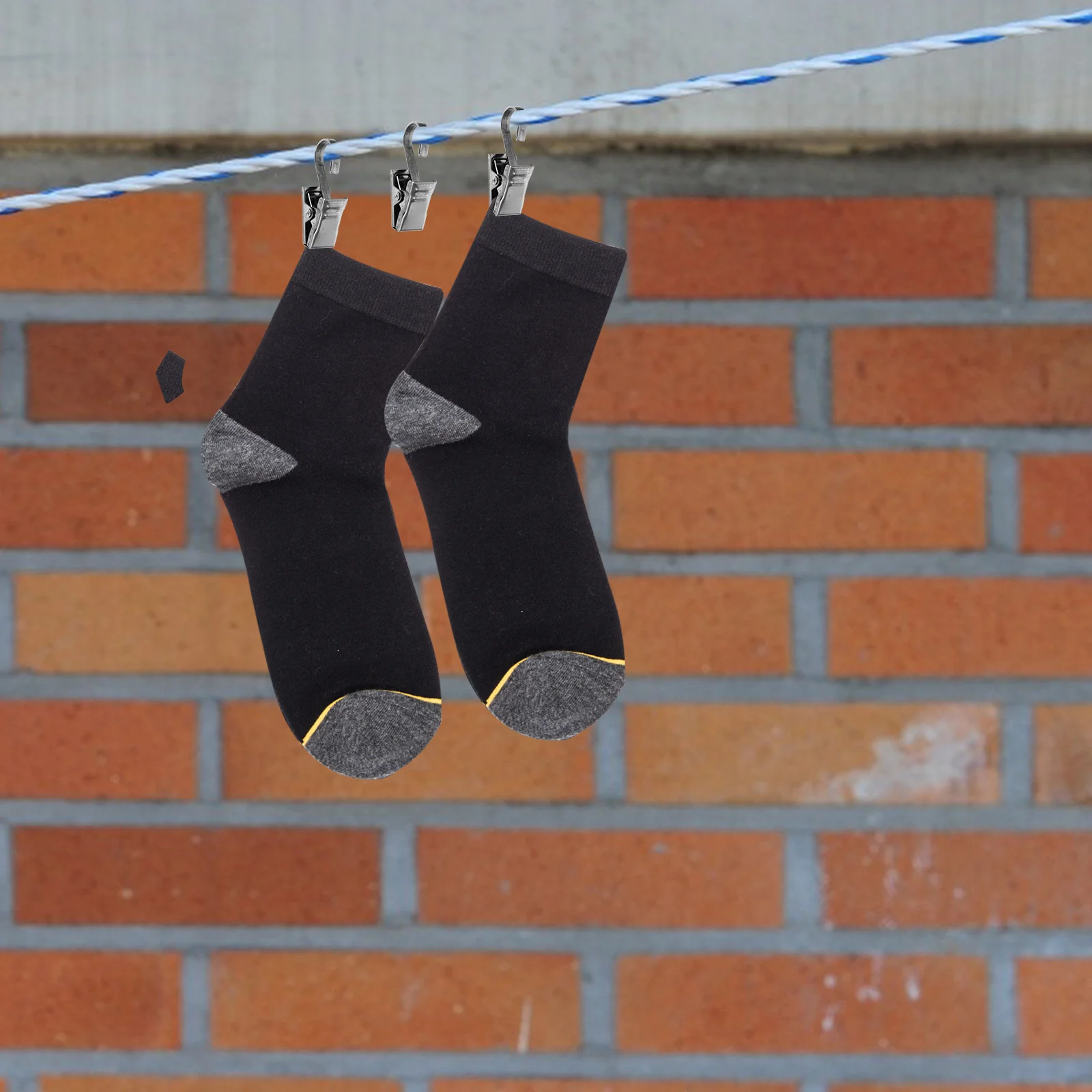 20 قطعة مشابك ستائر معدنية عالية الجودة للستائر والصور سهلة الاستخدام مشابك ستائر متعددة الوظائف مشبك ستارة الدش #3