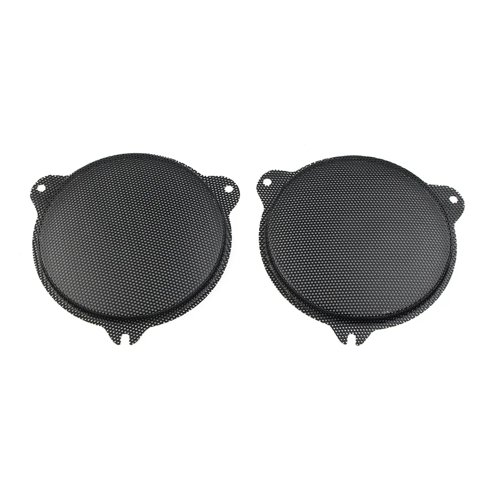 2Pcs Motorcycle Front Speaker Mesh Grills for Harley Davidson Electra Glide 2014-2018 FLHT/X/CU/K fairing speaker cloth grills