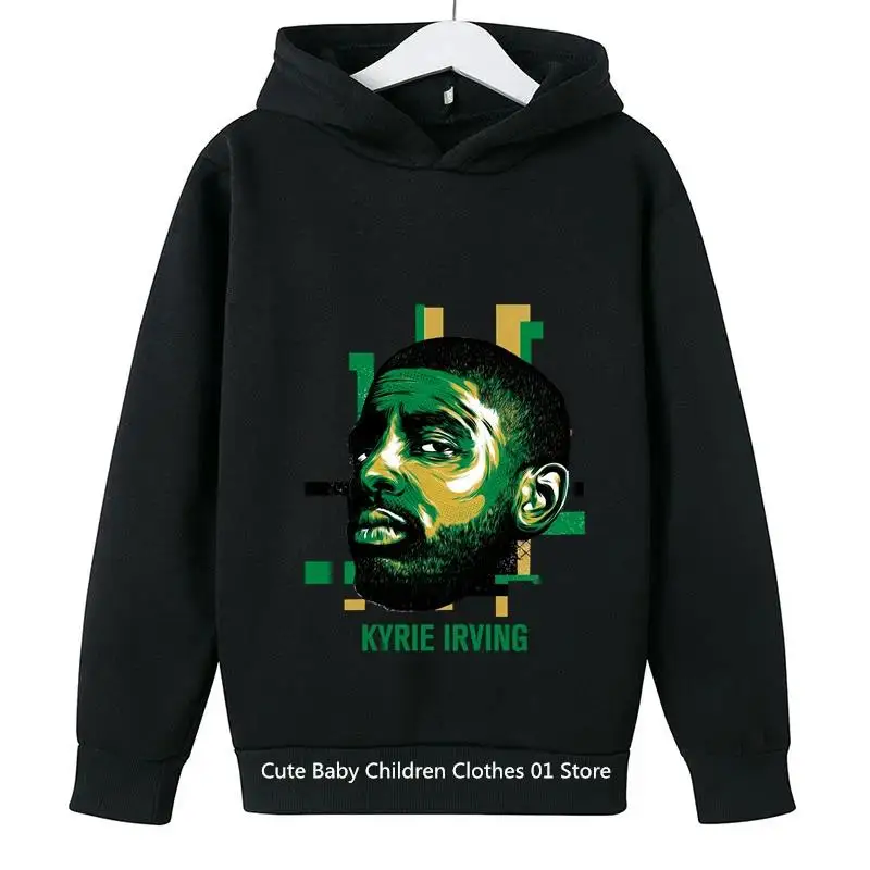 Children'S Nba Hoodie Spring And Fall Fashion Pullover Long Sleeve Cotton Sweatshirt Printed Classic Simple Basketbal