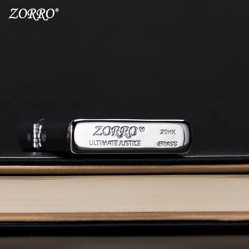 ZORRO ZC9 Classic Metal Lighter, Retro Brass Design
