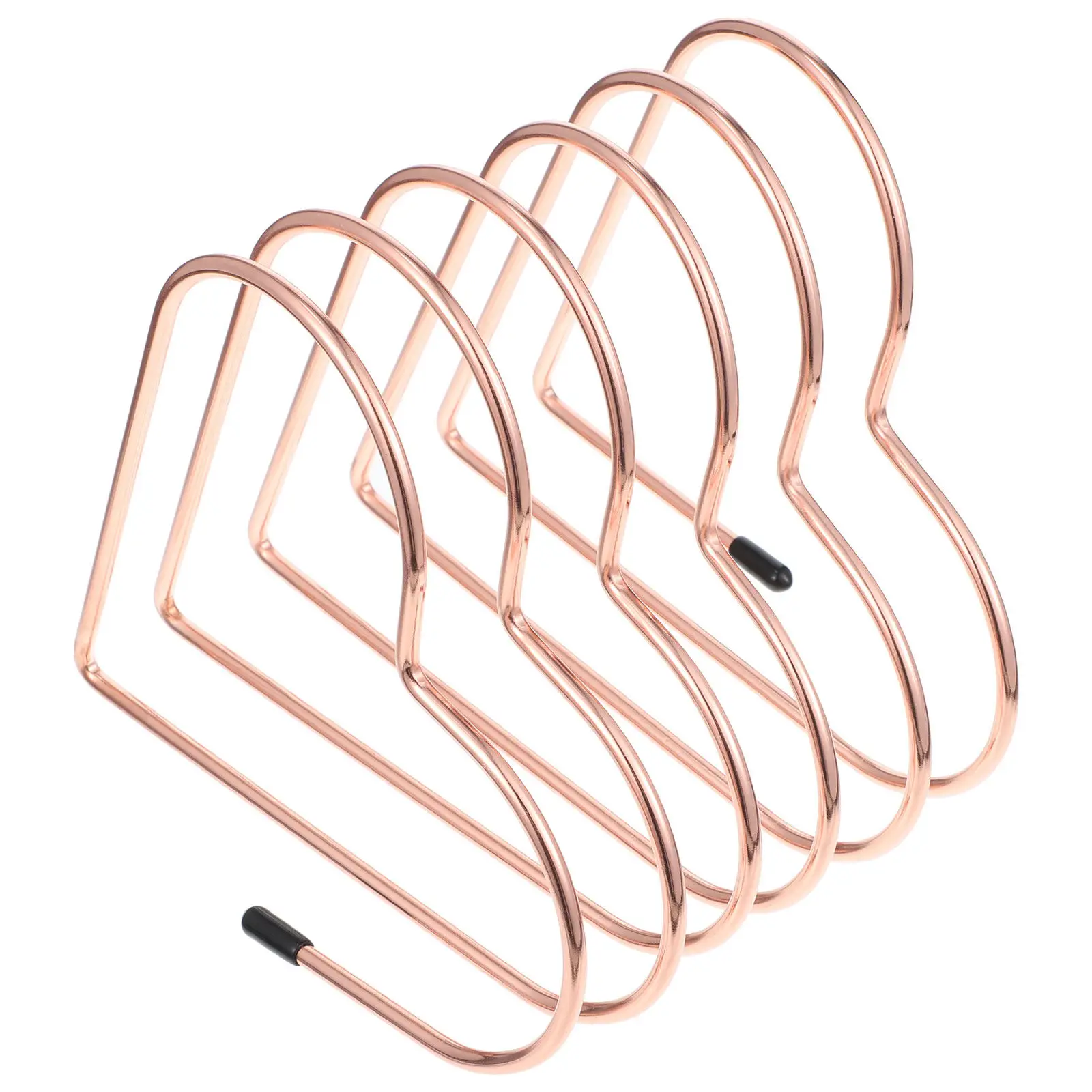 Creative Heart-Shaped Bookend Iron Desktop Book Holder Novelty Freestanding Book Rack Decorative Desktop Organizer Office