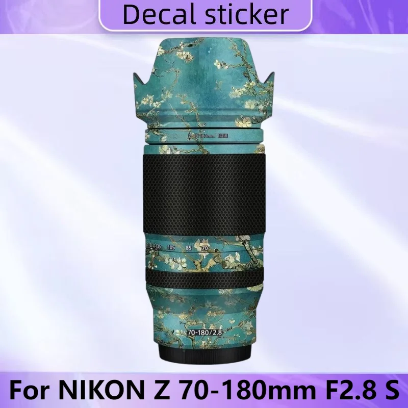 

Для Nikon Z 70-180 мм F2.8 S наклейка на объектив защитная наклейка на объектив камеры виниловая пленка покрытие 70-180/2.8 Z70-180 f/2.8 Z70-180