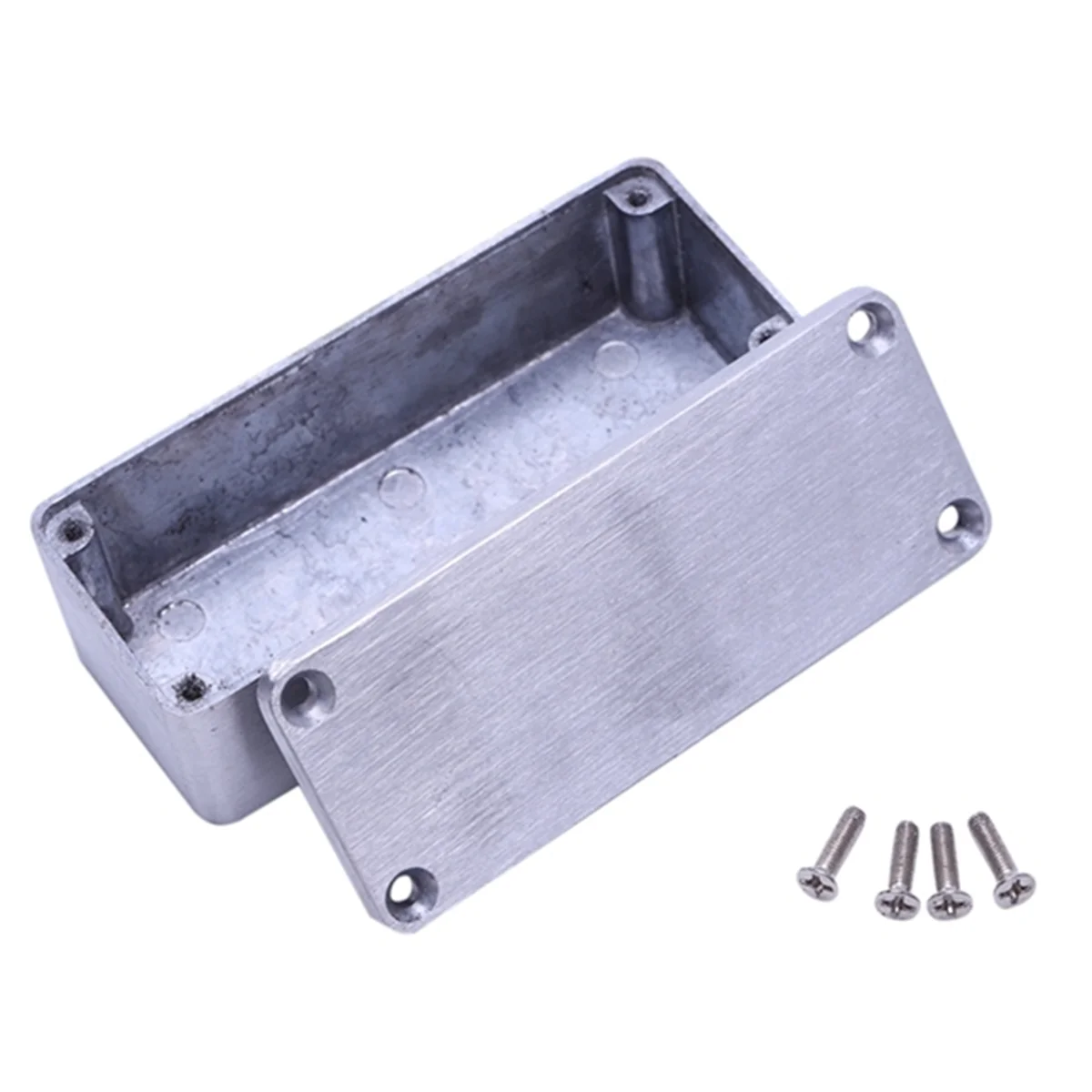 Caja de Pedal de efectos de guitarra de aluminio 1590A, caja de pedales fundida sin terminar de 92x38x31mm para efectos de guitarra