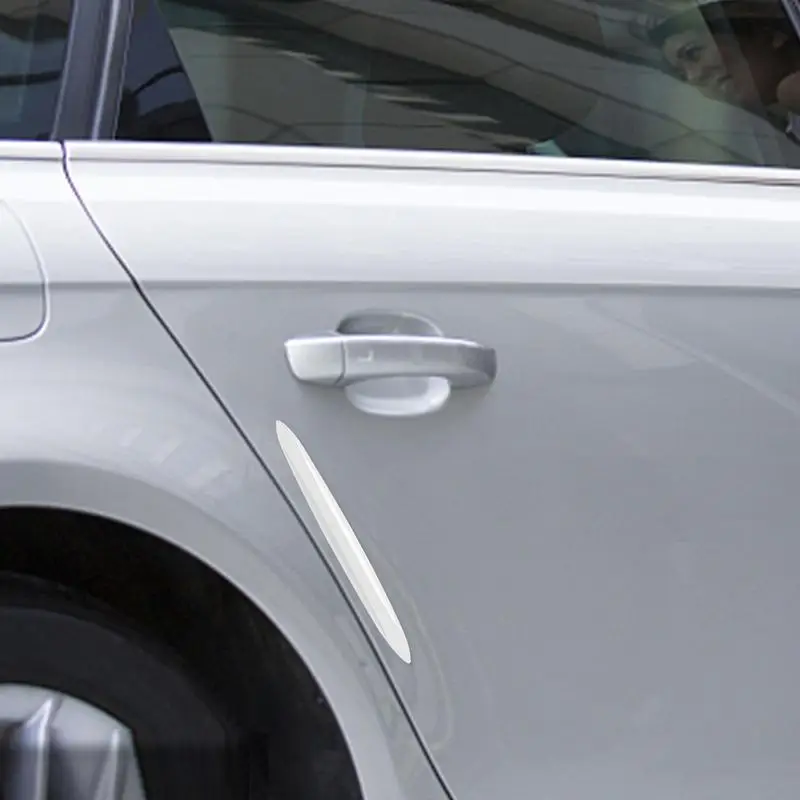 Car Door Anti-collision Strip 4 PCS Auto Bumper Protector Trim Vehicle Door Anti Scratch Guard Edge Strip Seal Protector With