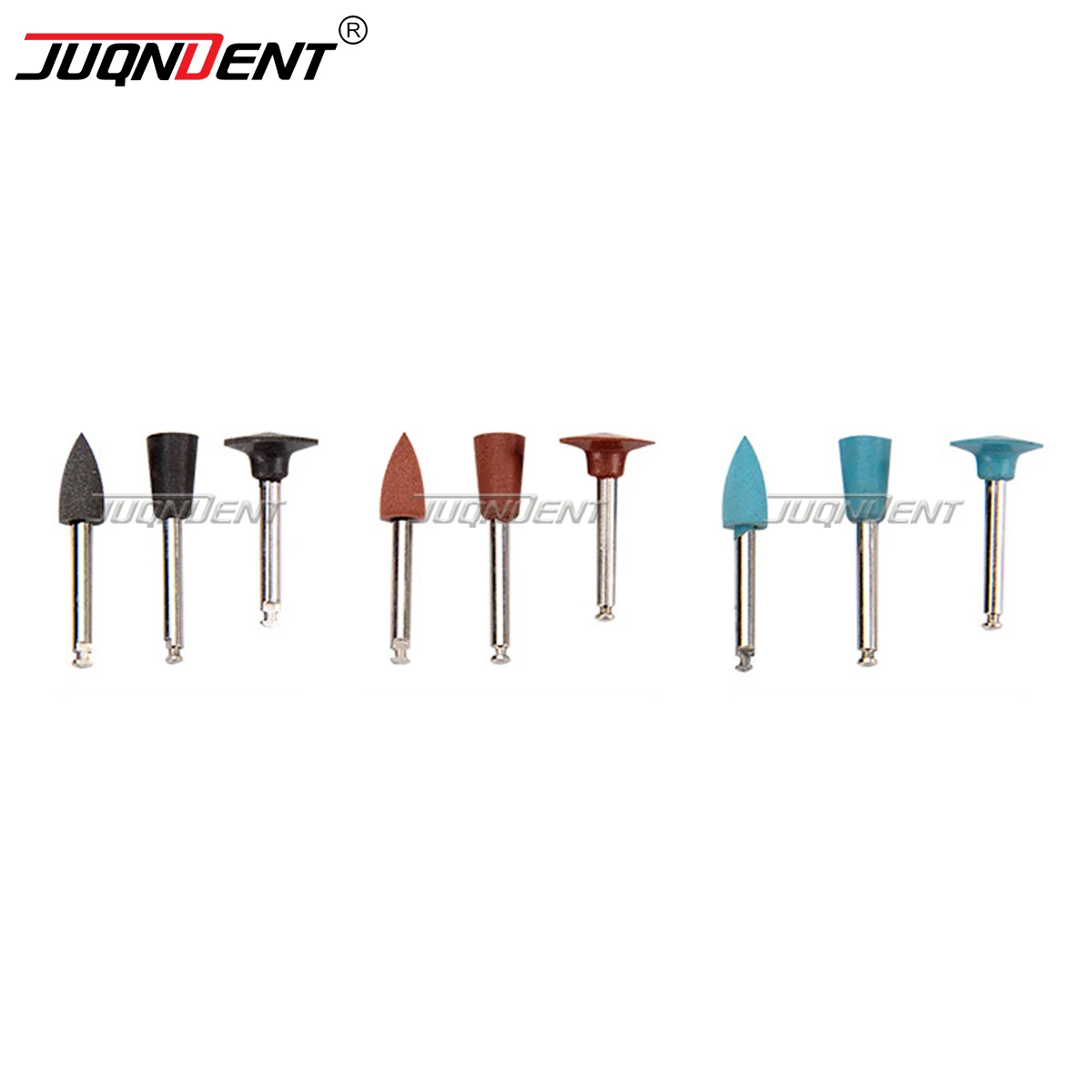 Dental Amalgam Polishing Kits Rubber Silver Amalgam Repair Polishing For Low Speed Contra Angle Handpiece Dentistry Tools RA0109