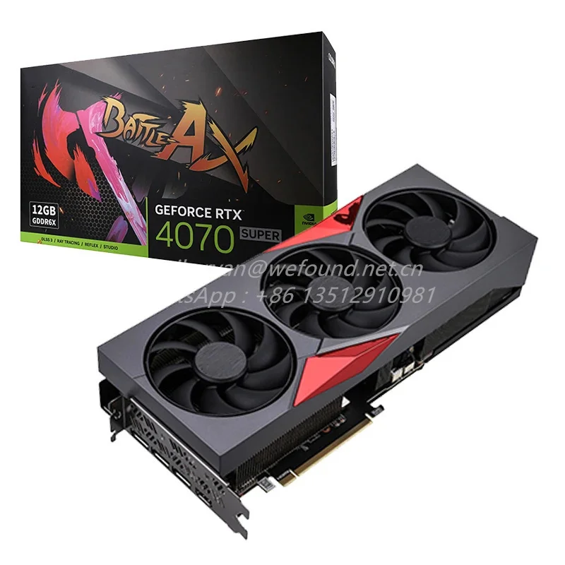 

Для видеокарты COLORFUL GeForce RTX 4070 SUPER 12G, RTX 4070S 12G