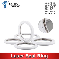 Laser Beschermende Lens Lasafdichting Ring 20X2 20X4 Voor Wsx Qilin Cqwy Hanwei Handheld Snijkop Lasercirkel O-Ring Wasmachine