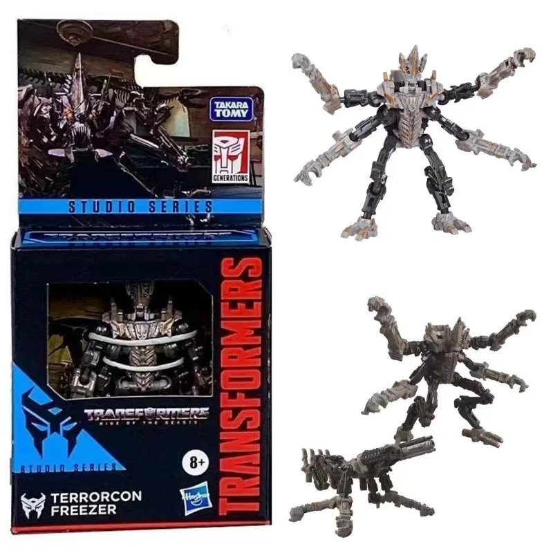 Takara Tomy Hasbro Transformers Studio Series SS Core Terrorcon Freezer TF7 Rise of The Beasts Action Figure Ornament Toys