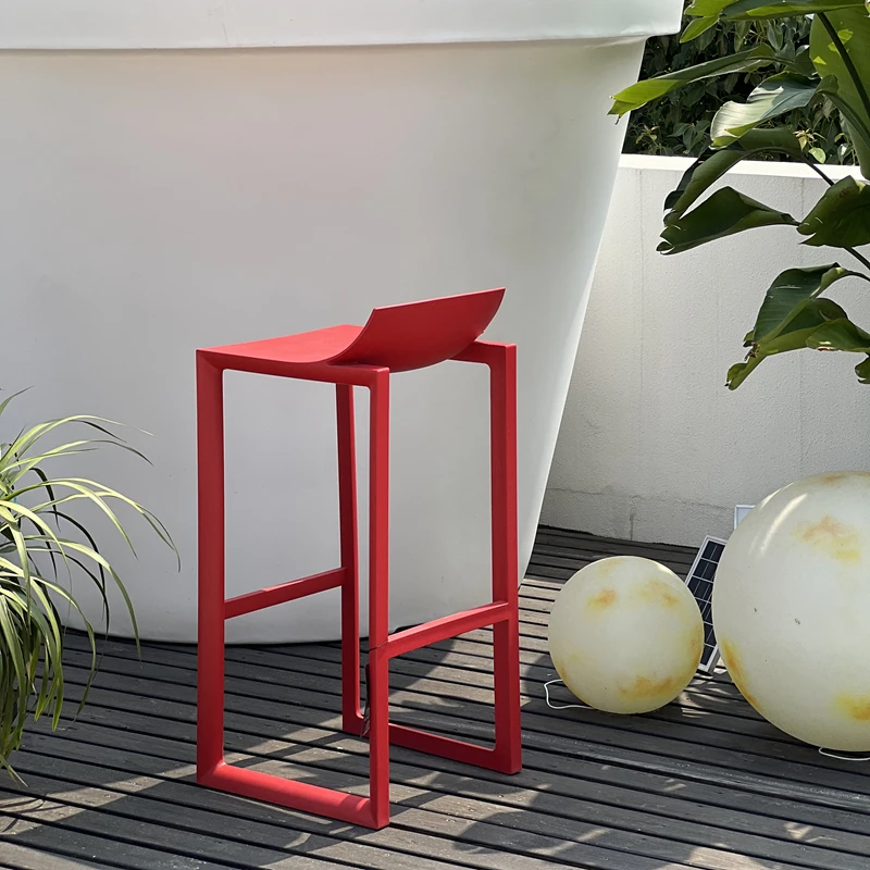 

High Designer Reception Bar Stools Luxury Outdoor Party Library Bar Chair Counter Bedrooms Relaxing Taburete Alto Home Furniture