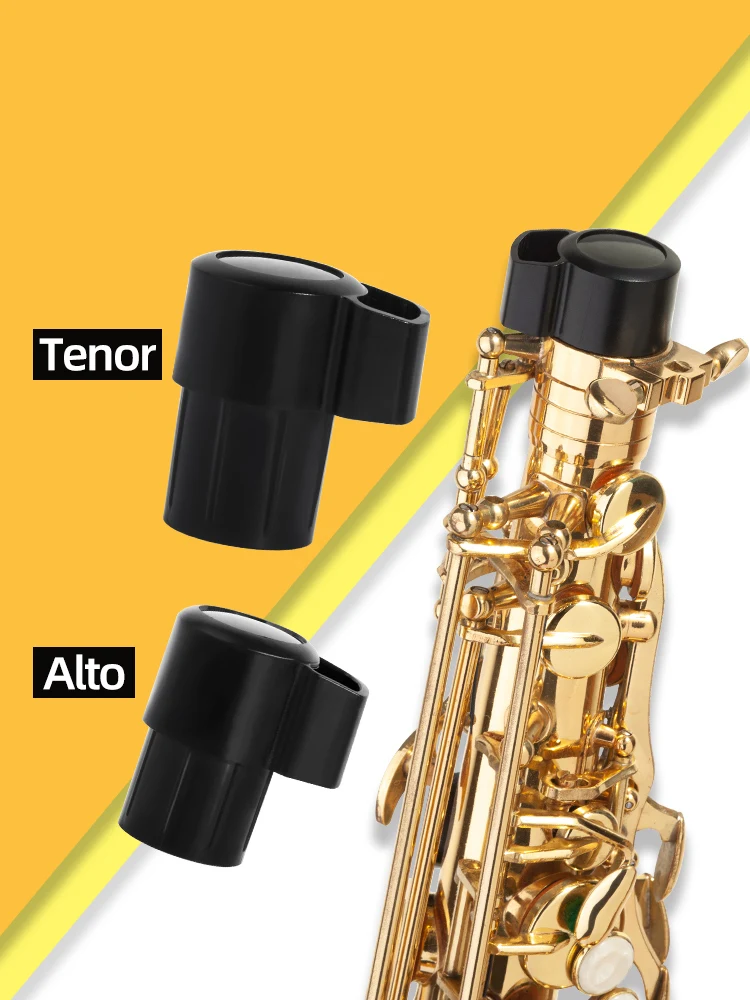 

Eb Key and Bb Key Alto and Tenor Saxophone Instrument Curved Neck Cap to Prevent Keys from Bumping and Protect the Cover