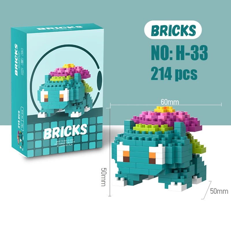 Gengar Spielzeug Lega Bausteine Pokémon Action Cartoon Charakter Pikachu Bulbasaur Charmander Modell Für Kinder Geburtstag Geschenke