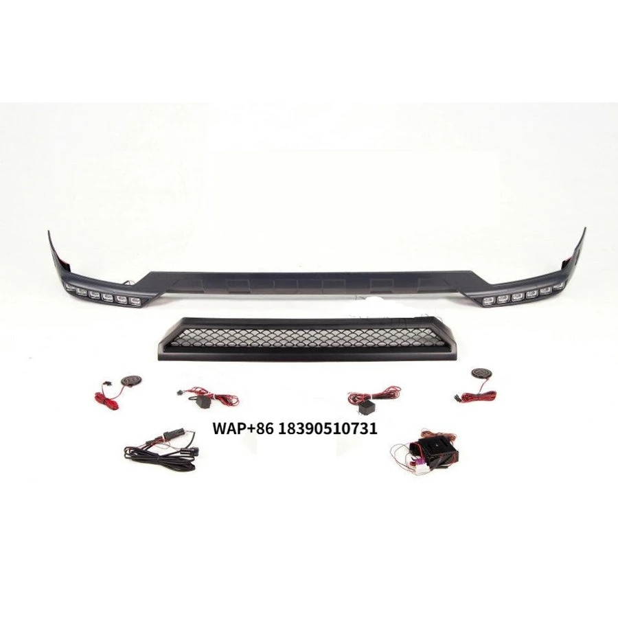 

Automobiles Exterior Car PP Material Parts Anterior Front Chin Bumper Lip Shovel Splitter for G Class W463 G63 TI Style Lower