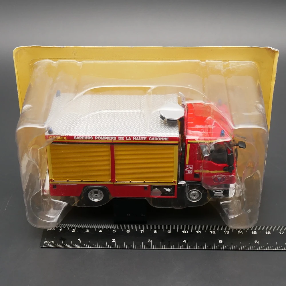 

Diecast Ixo 1:43 Scale MAN TGL French Fire Engine Alloy Car Model Collectible Toy Gift Souvenir Display Ornament