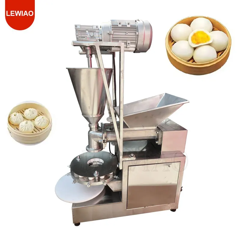 Industrial 220/110v Food Baozi Maker Making Machine Table Stuffing Filling Bread Bun Automatic Momo Machine For Sale