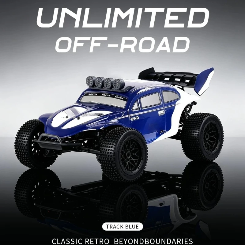 QBaja 1/6 2WD RC Desert Buggy 29CC 2‑Stroke Fuel Engine Powered 2.4G Radio Control Hobby Off‑Road Model Vehicle