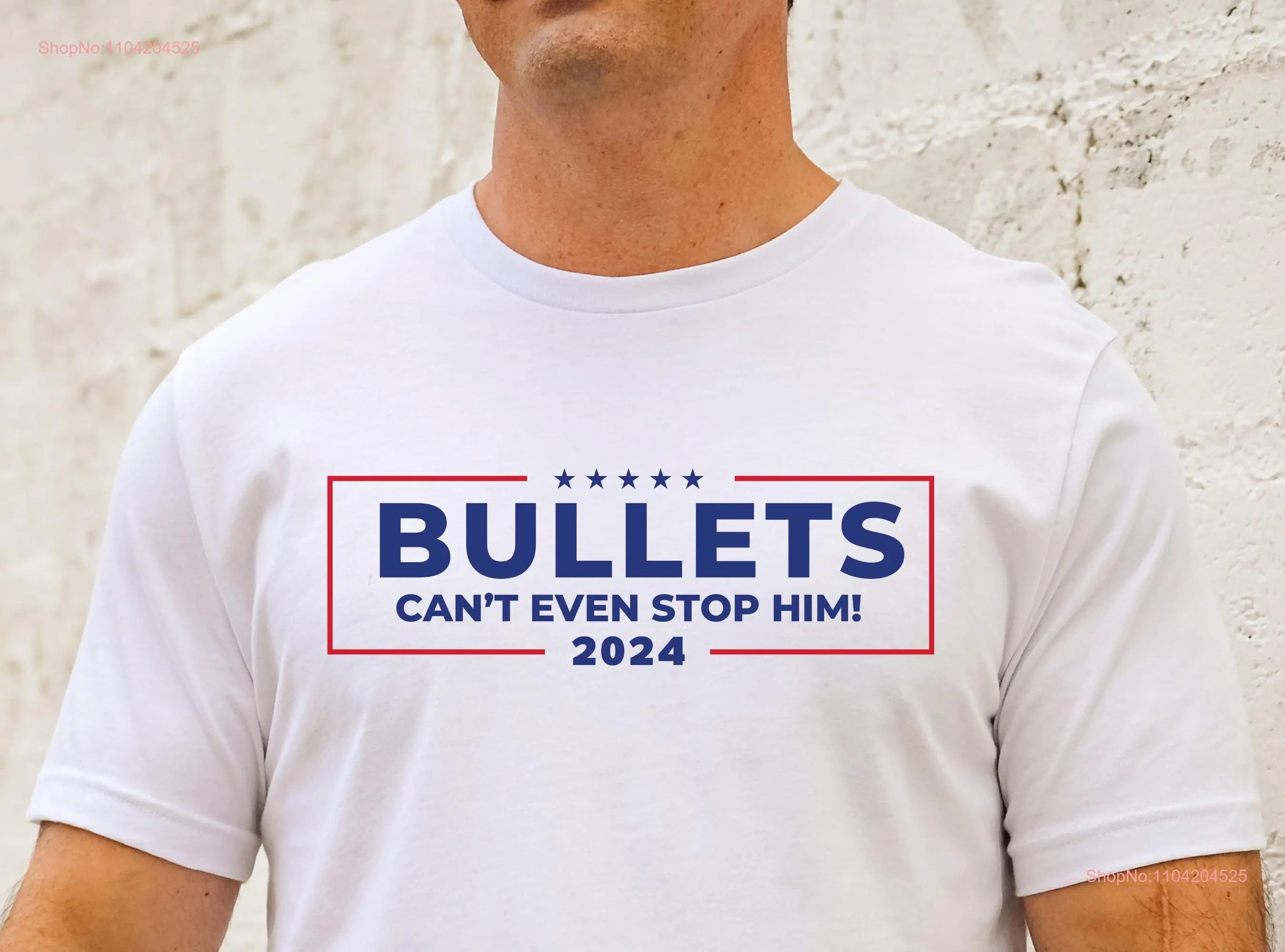 Bullets Can't Even Stop Him Funny Trumpy T Shirt Donald Patriotic SweaT MAGA 4th of July BBQ tee Lets Go Brandon FJB cute