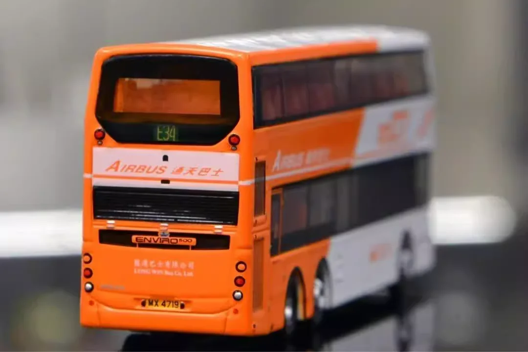 Tiny 1/110 LWB Vo B9TL Enviro500 Hong Kong Bus Diecast Model Car Collection Limited Edition Hobby Toys