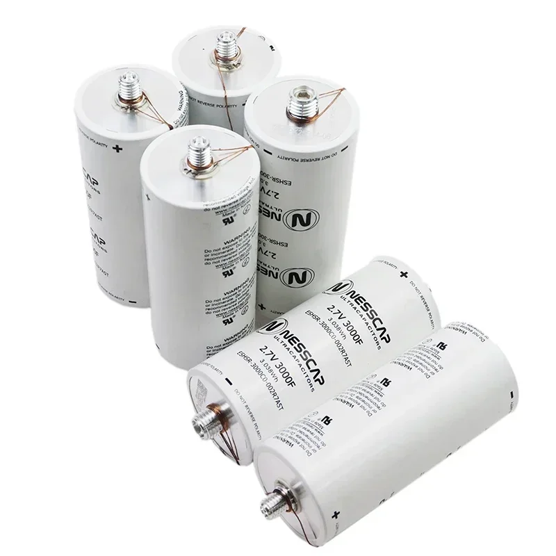 2.7V3000F Super Farad Capacitor with High Current and Large Capacity Can be Used for Automobile, Electric Vehicle, Tricycle