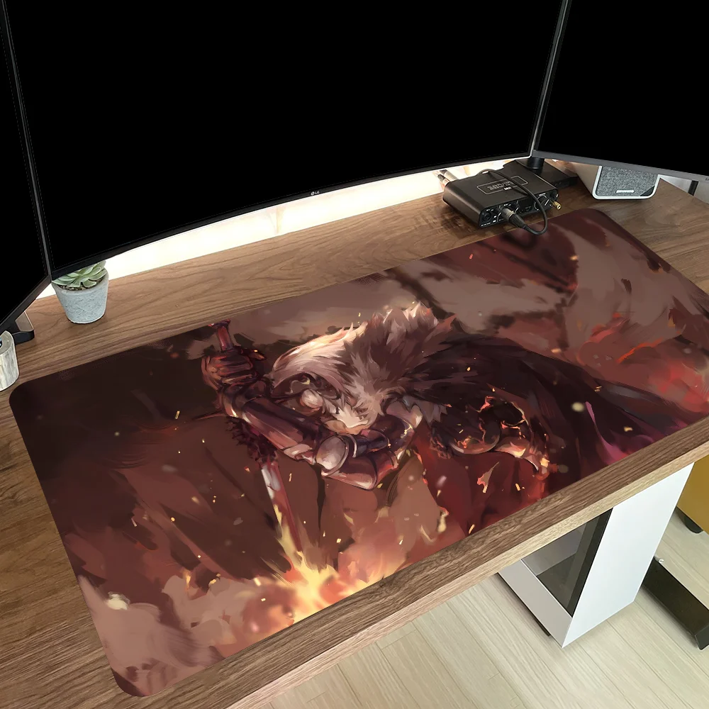 1pc Jeanne Alter Fate Grand Order Non-slip Mouse Pad Suitable For Office Computers Laptops E-sports Game Desk Mats XXL Keyboard