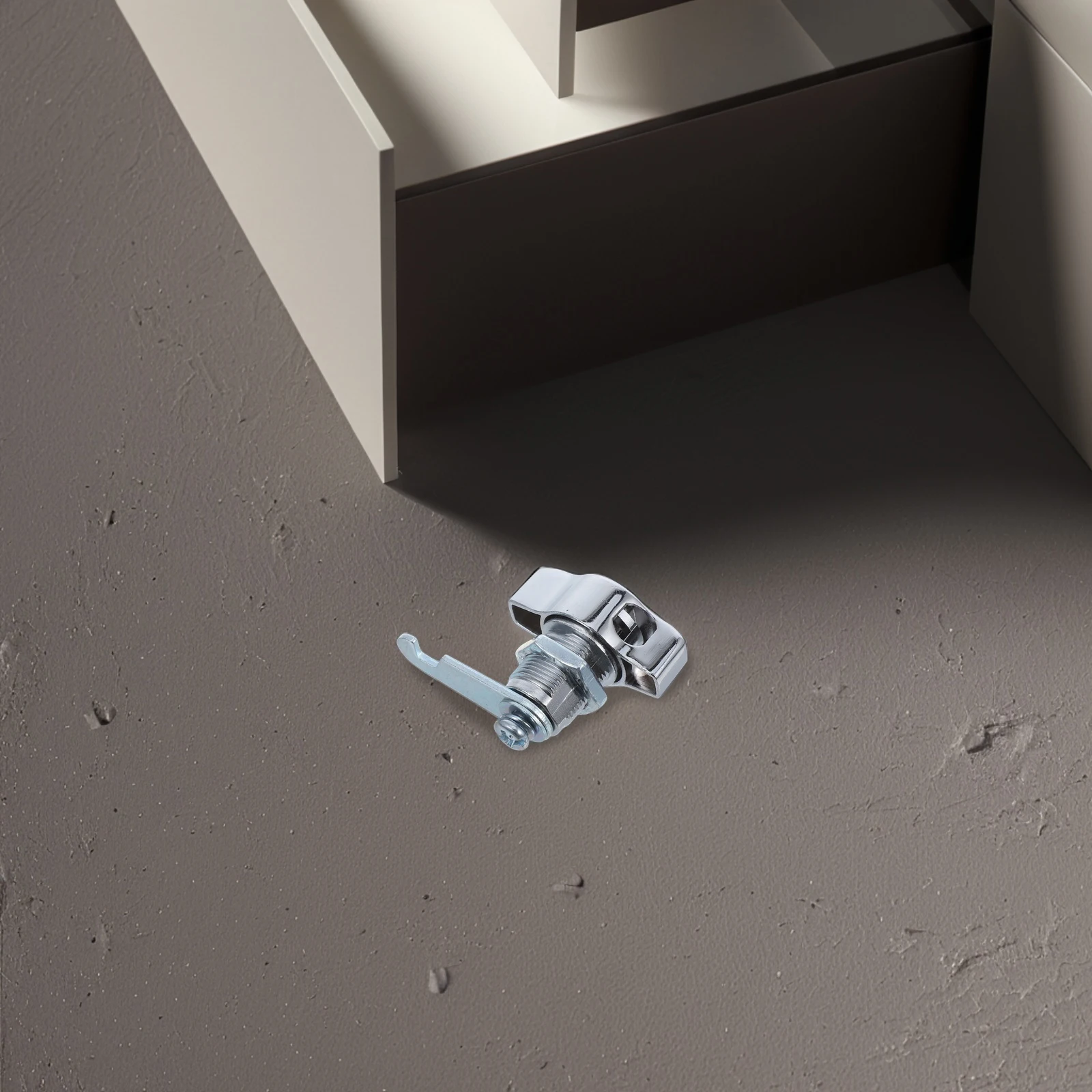 

Keyless Drawer Lock Zinc Alloy Cabinet Door Latch Mailbox Locks Heavy Duty Hidden Safety Replacement Office Desk File Box