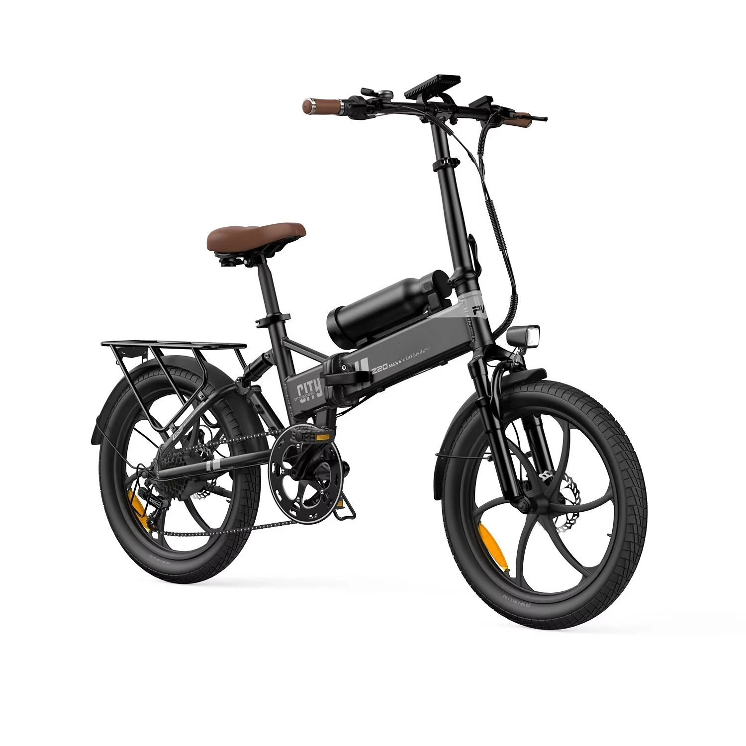 Z20 Max Electric Mountain Bike with 750W Brushless Rear Hub Motor 7-Speed 36V 15Ah + 10.6Ah Lithium Battery