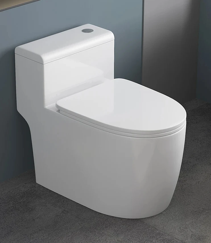 Toilet household toilet ceramic small apartment ordinary bathroom siphon large pipe toilet 250 350 pit distance