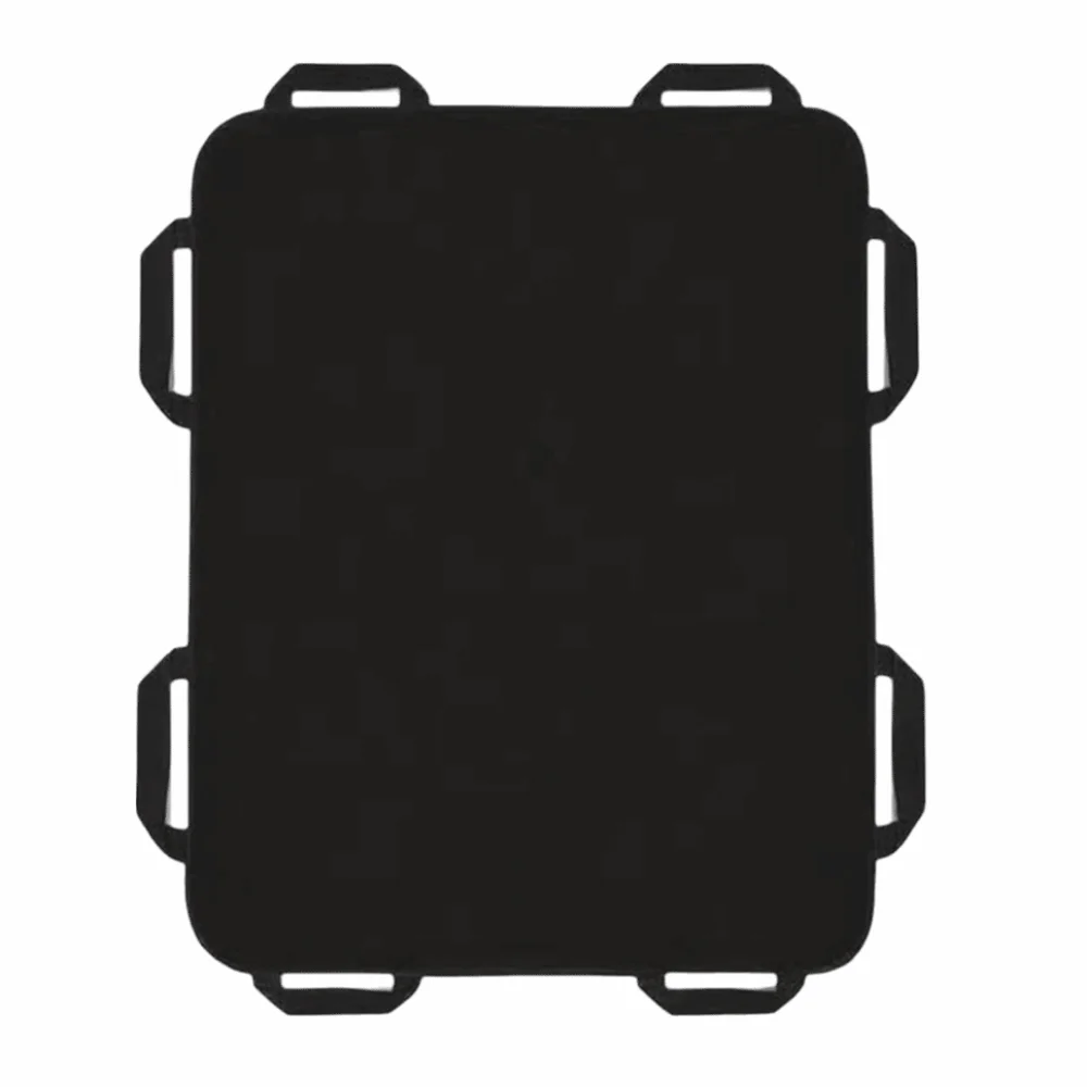 

Reusable Flip Over Care Pad Durable Nylon Fabric Waterproof Patient Transfer Sheet Reinforced Handles Washable Repositioning Mat