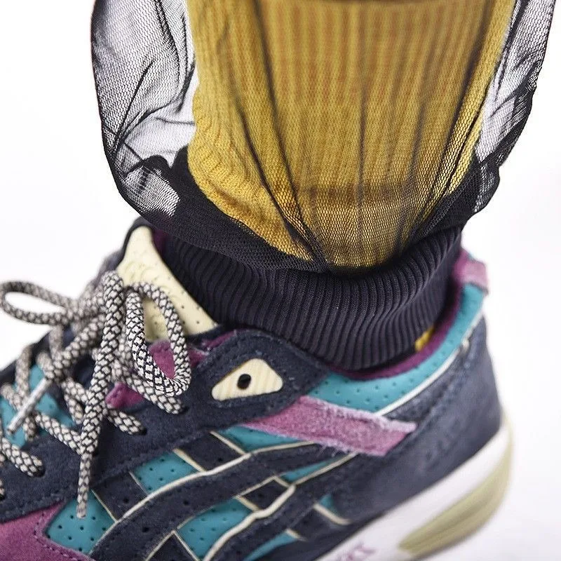 야외 모기 방지 레그 슬리브 하이킹 캠핑 낚시 통기성 메쉬 방충 보호 장비 남녀 성인용 경량