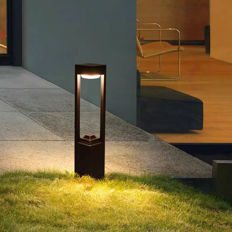 Luminous floor lamp courtyard solar LED outdoor lighting non solar lamp outdoor garden lamp outdoor garden decoration