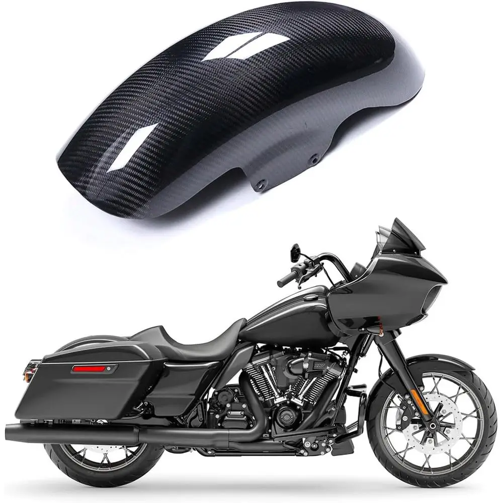 

Motorcycle ront ender 18" 19" 21"Wheels Wrap ront Short Her Mudguard Her or Touring Road King Road Glide Electra Glide Street Gl