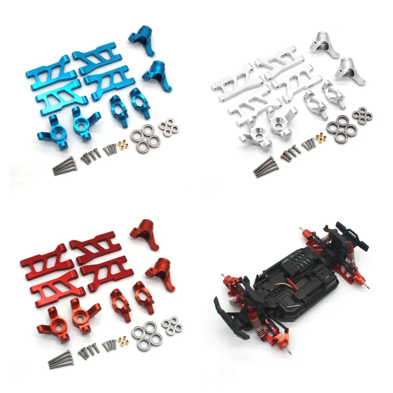 HS 18301 18302 18311 18312 18321 18322 1/18 RC remote control car metal parts swing arm steering cup accessories five pieces