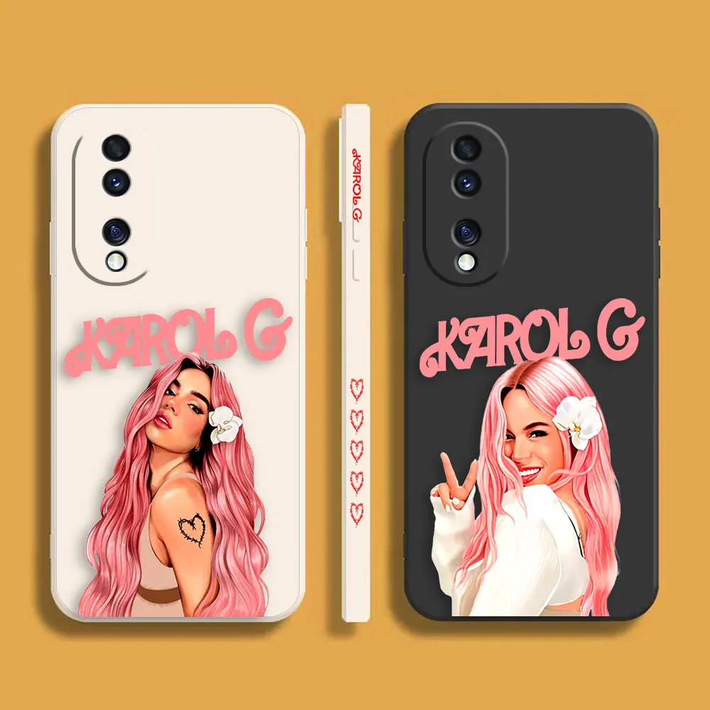 

Pop Singer K-Karol G Phone Case For Huawei Y7 Y7A Y7P Y8P Y9 Honor 8X 9 9X X9A 10 10i 20 50 70 90 LITE PRO MAX Case Funda Shell