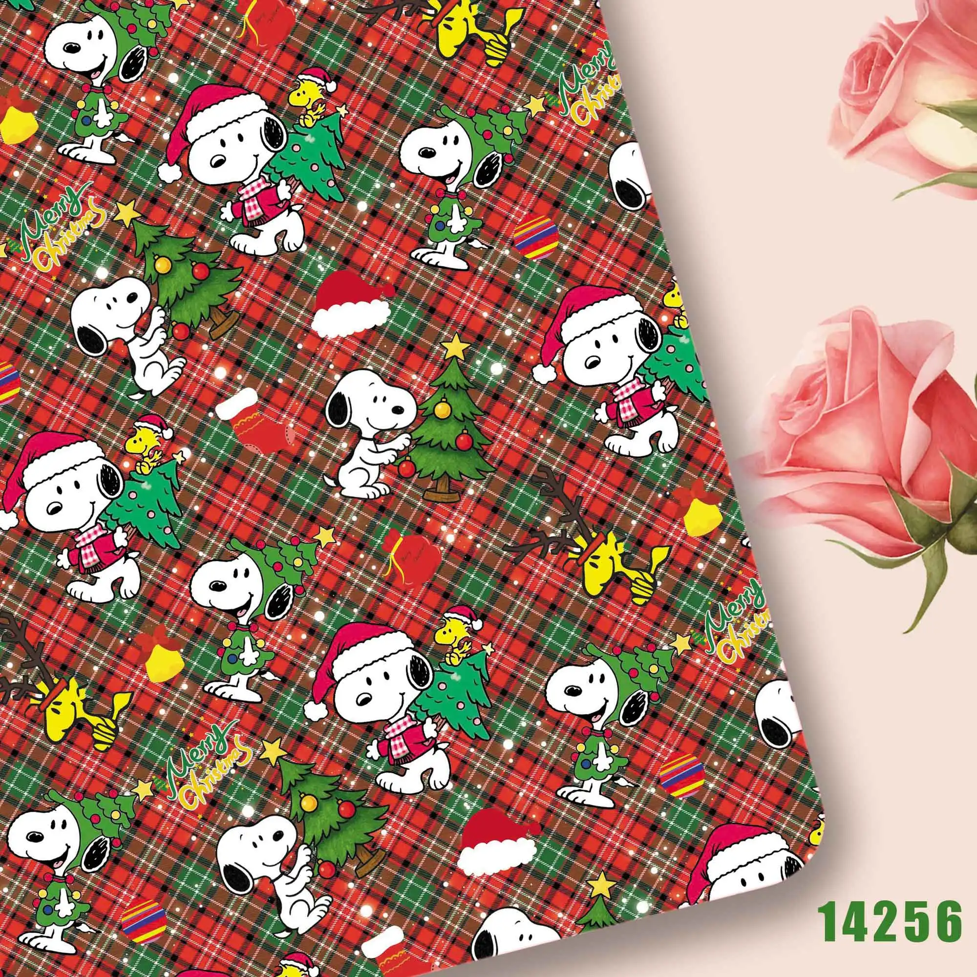 TAKARA TOMY Snoopy fabric140x50CM Cartoon printed fabric Patchwork Tissue Kid Home Textile Sewing Doll Dress Curtain - view 3