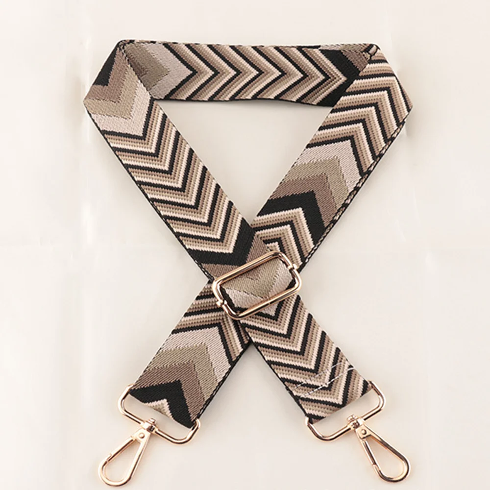 Nylon Shoulder Strap Diy Exquisite Embroidery Universal Fashionable Durable Precision Woven Diagonal Shoulder Strap 3.8CM