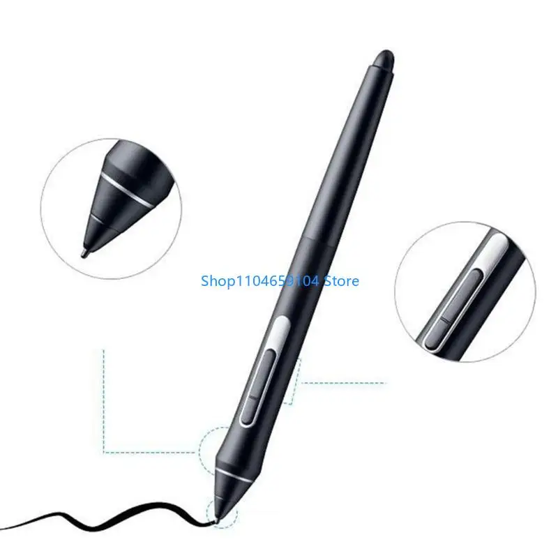 Display Pen Nut +Pen Side Button Pen Button for Pro Pen 2 KP-504e 503e