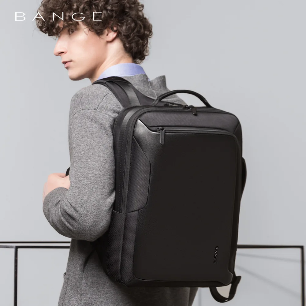 Bange 15.6 Laptop Backpacks Man Business Backpack Men Waterproof School USB Travel Bag Big Multifunction Male Backpack Fashion