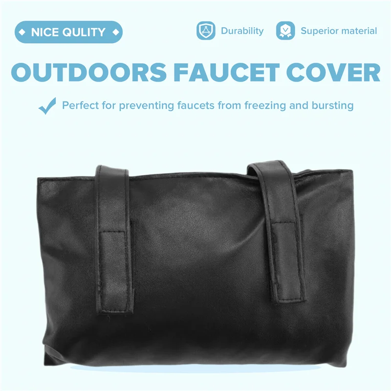 A68P-izolowana osłona kranu zewnętrznego Zimowa osłona przeciwmrozowa Kurtka zewnętrzna Osłona kranu ogrodowego Skóra