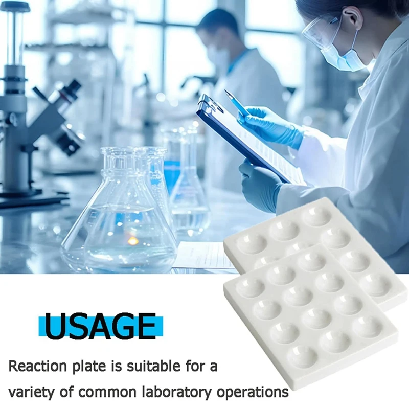 AU61-12 Pack Spot Plate - Reaction Plate-12 Wells,Polypropylene