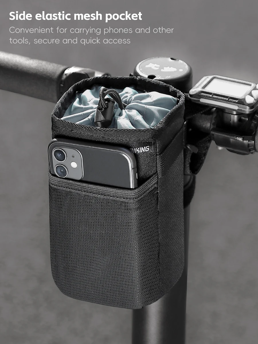 AliExpress West Biking WEST BIKING Bicycle Bag Cycling Water Bottle Carrier Pouch MTB Bike Kettle Handlebar Bag Bicycle Handlebar Bag Bike Accessories