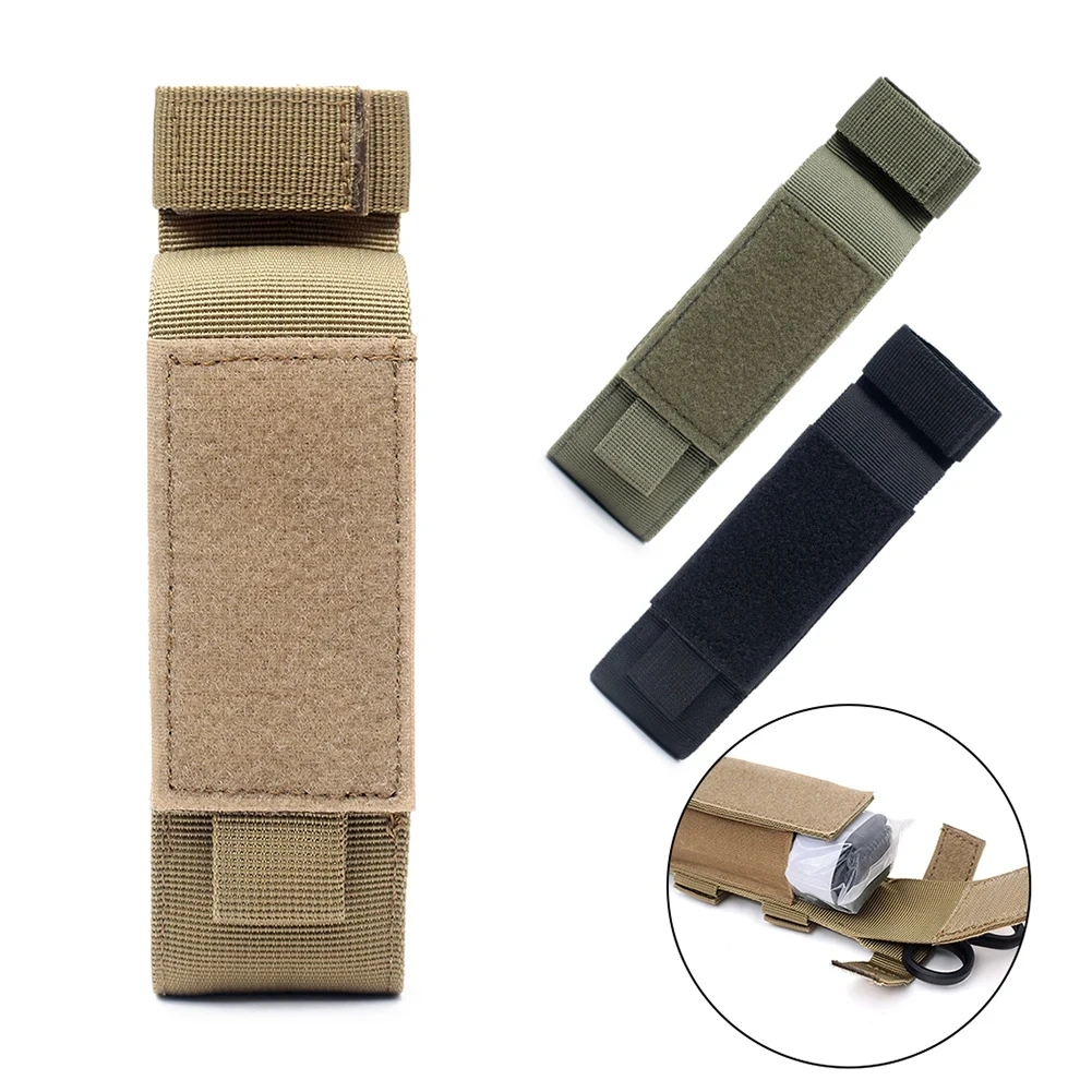 Nylon Tourniquet Pouch Holder Trauma Shears EMT Storage Bag EDC Belt Pouch Flashlight Holster Scissor Pouch Outdoor small bag