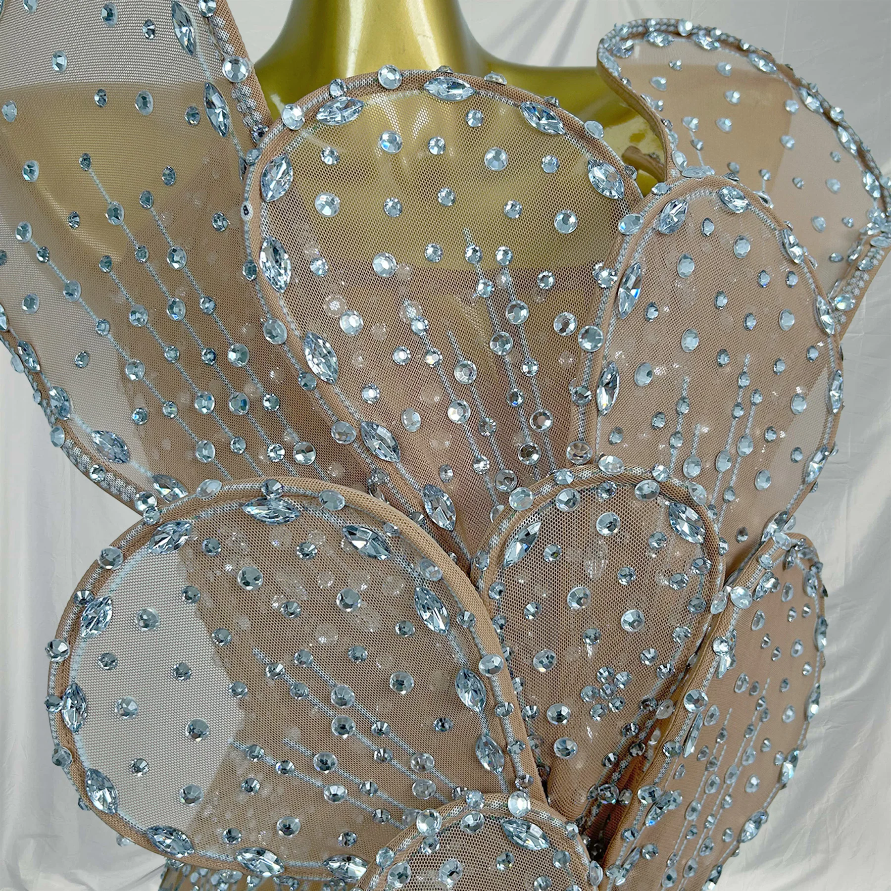 ชุดเดรสประดับดอกไม้ 3 มิติ ดีไซน์เนอร์ ประดับคริสตัล สำหรับผู้หญิง ชุดเซ็กซี่สำหรับงานวันเกิด งานแต่งงาน งานรับปริญญา ชุดเดรสทรงเข้ารูป ชุดราตรีสำหรับผู้หญิง ชุดออกงานกลางคืน ชุดคอสตูมสำหรับคลับ